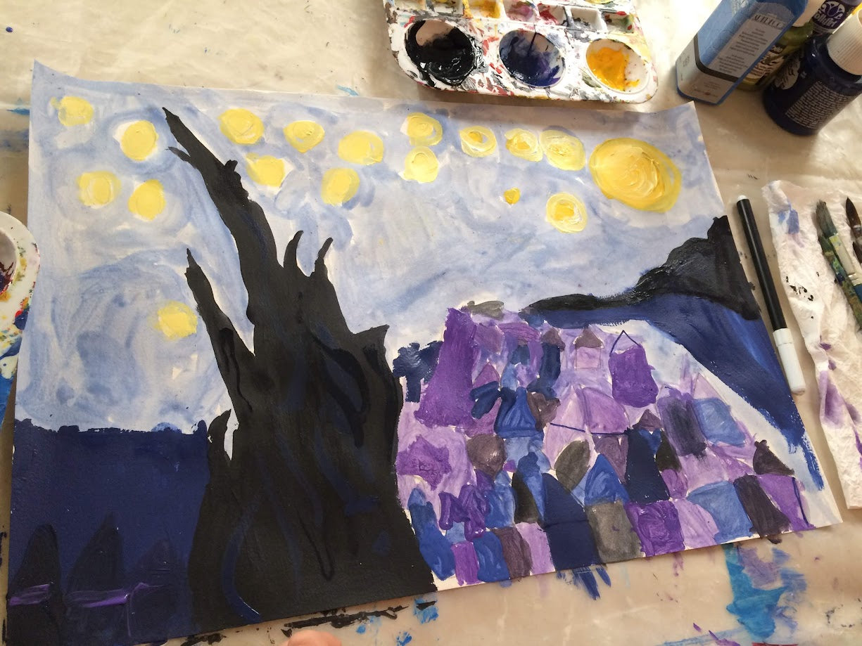 Summer Art Camp for Ages 8-12